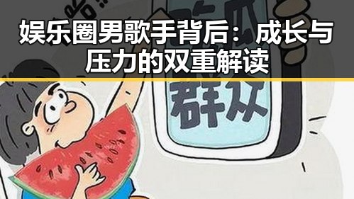 娱乐圈男歌手背后：成长与压力的双重解读